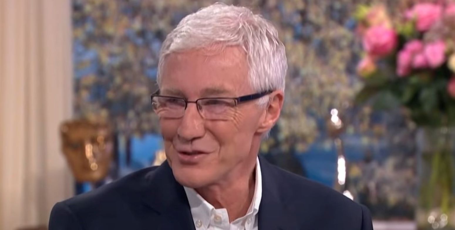 Paul O'Grady smiles on This Morning in an interview