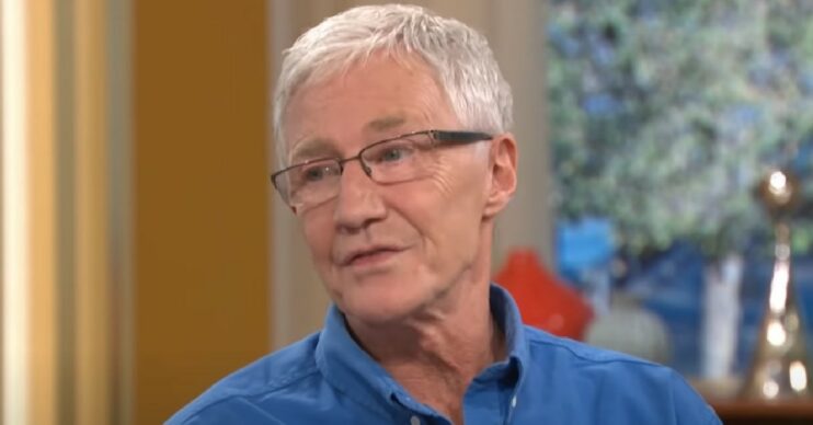 Paul O'Grady tilting his head on This Morning