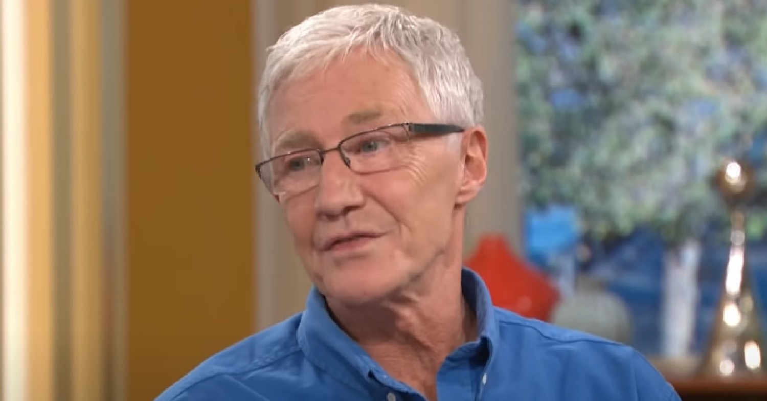 Paul O'Grady tilting his head on This Morning