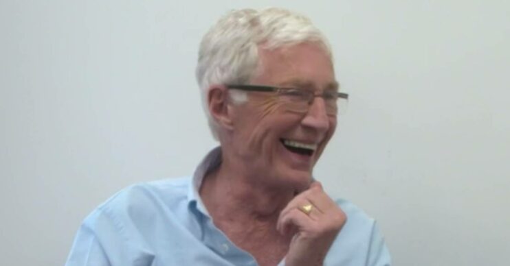 Paul O'Grady laughs