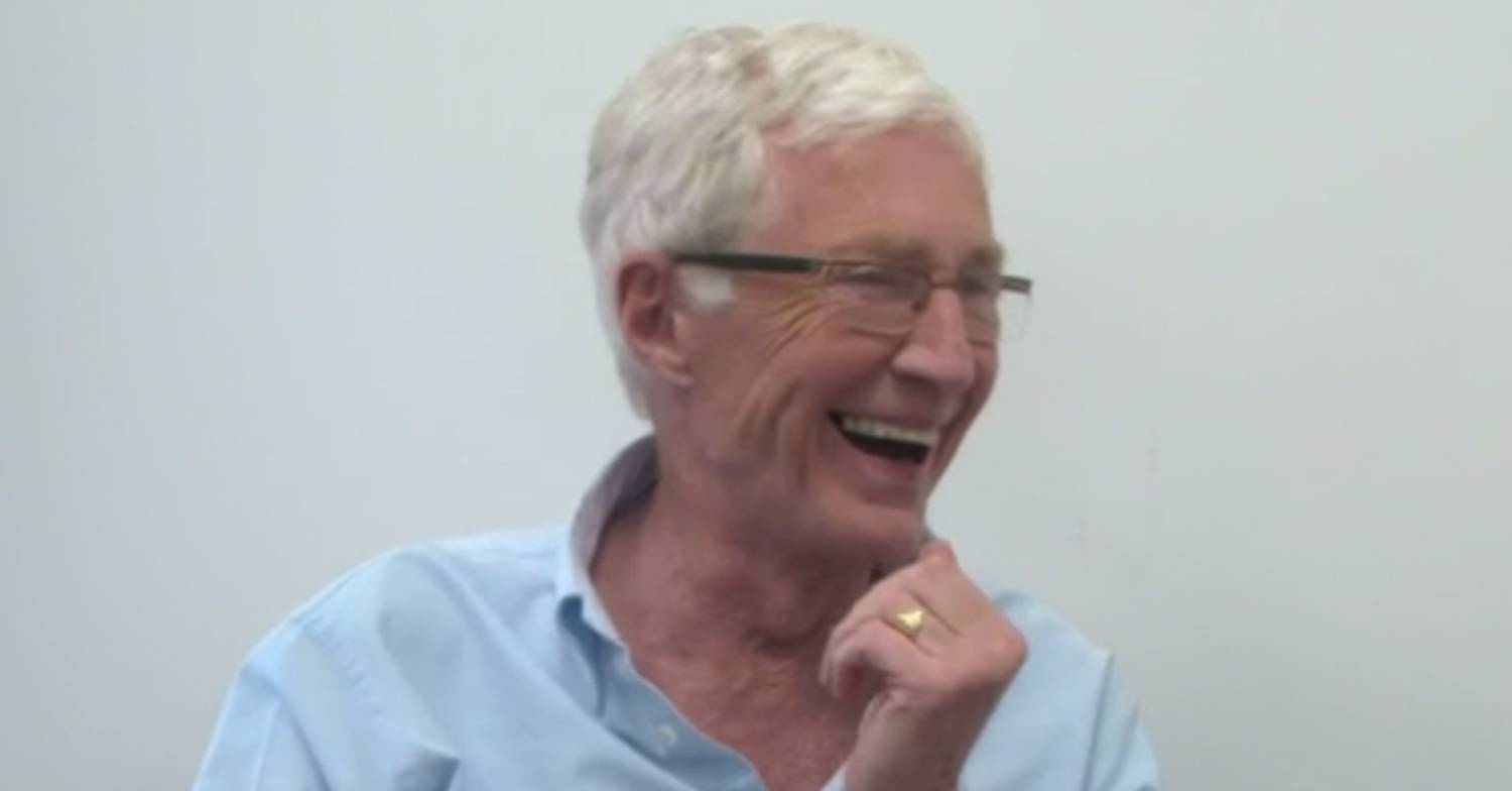Paul O'Grady laughs