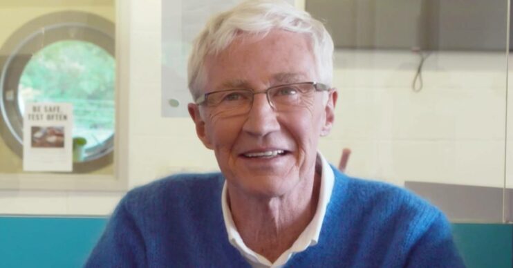 Paul O'Grady smiles