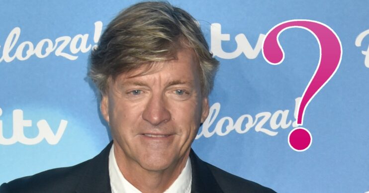Richard Madeley smiles for the cameras