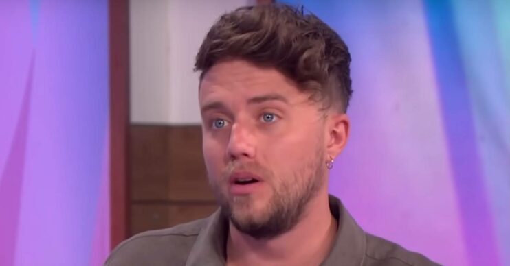 Roman Kemp looks concerned
