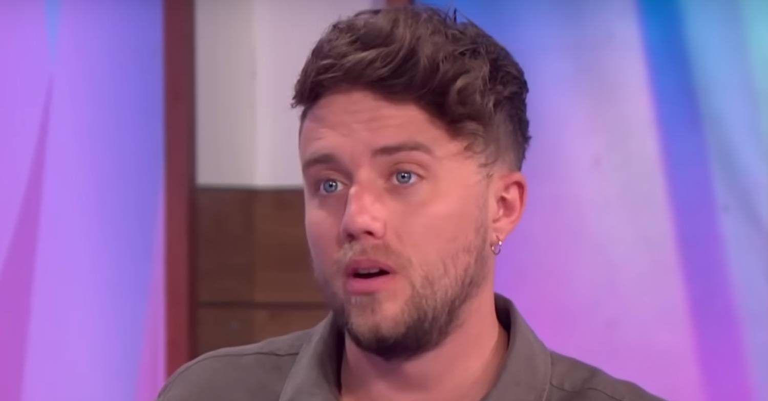 Roman Kemp looks concerned