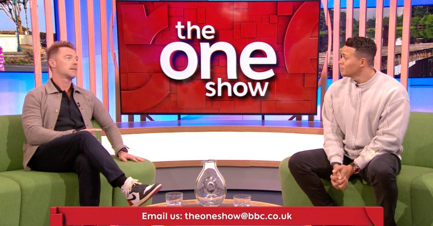 Ronan Keating is teased on The One Show