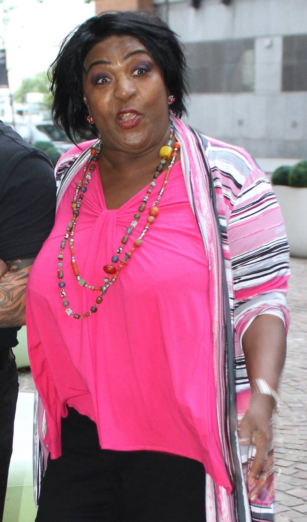 Rustie Lee looks surprised