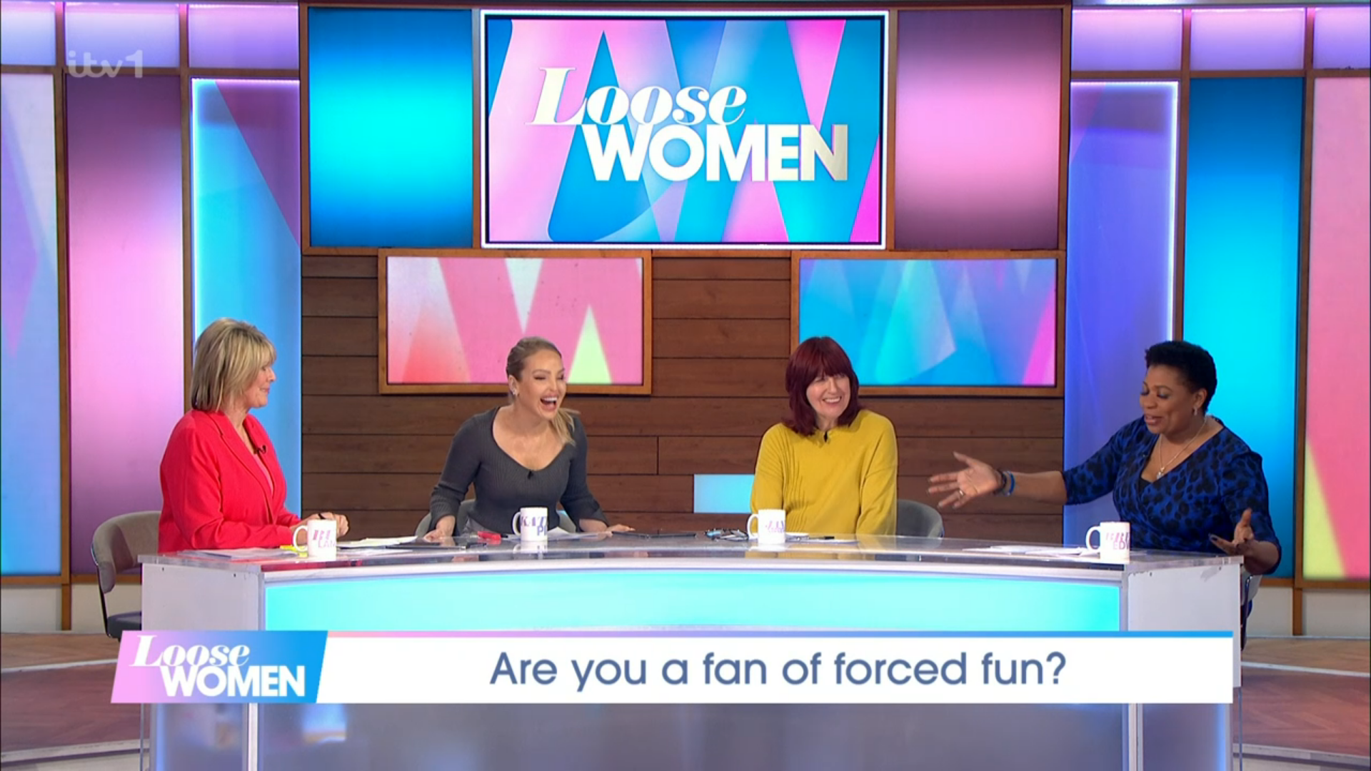 Ruth, Katie, Janet and Brenda on Loose Women