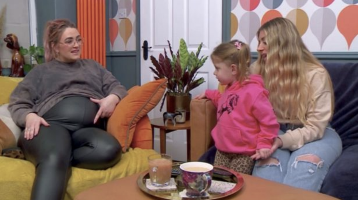 Gogglebox Ellie and family
