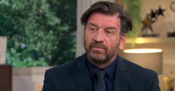Nick Knowles being interviewed on This Morning