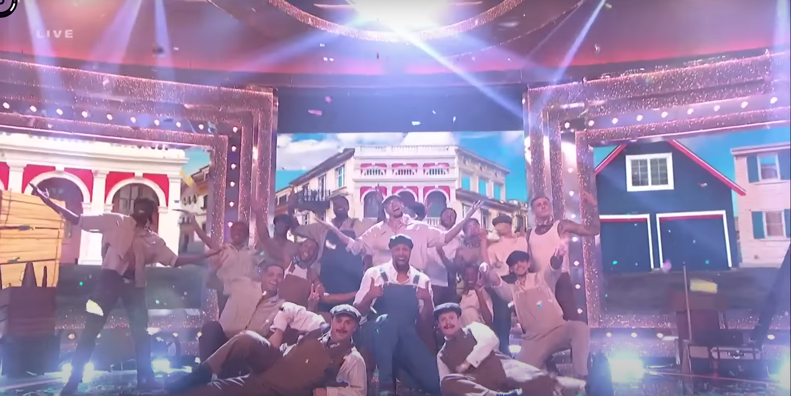 Diversity performing with Ant and Dec on Saturday Night Takeaway