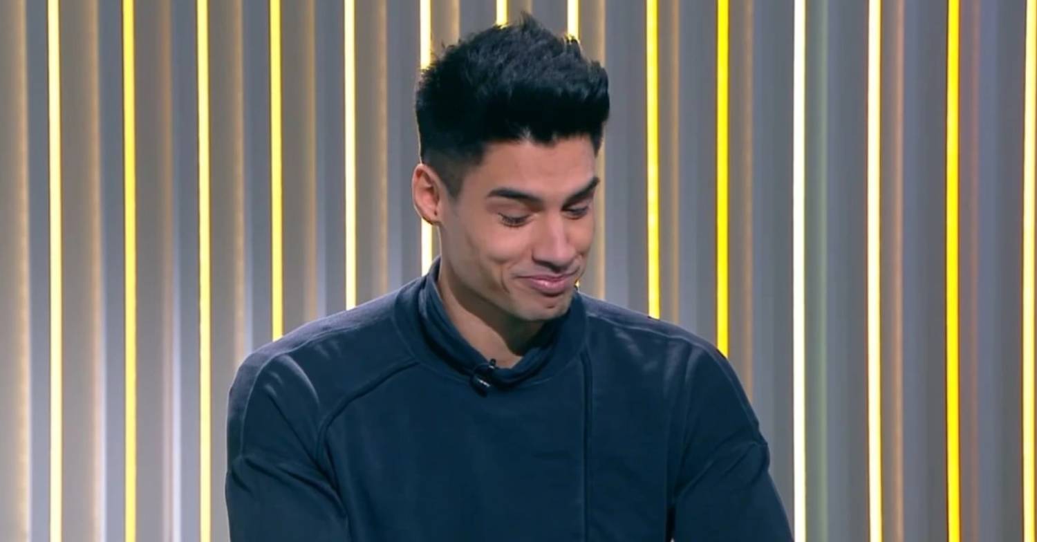 Siva Kaneswaran looks emotional