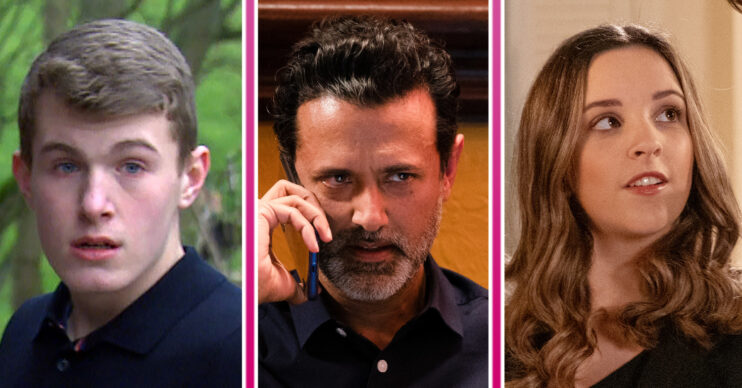 Emmerdale's Arthur, EastEnders' Nish and Coronation Street's Amy