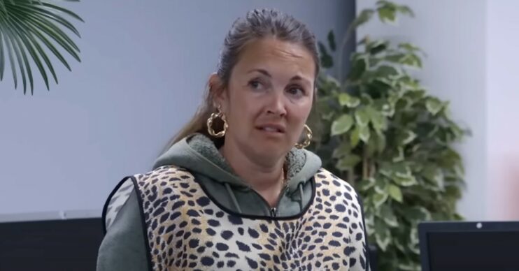 Stacey Slater looking confused in EastEnders