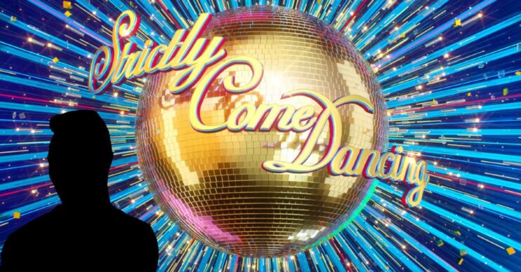 Strictly Come Dancing logo with male silhouette
