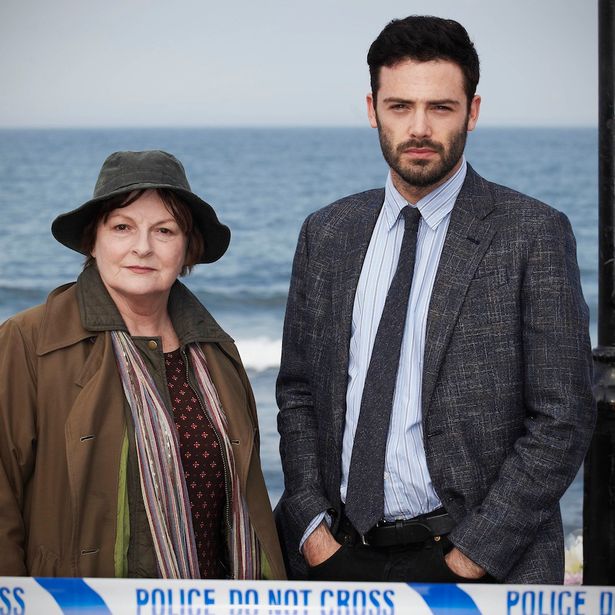 Vera and DS Joe Ashworth smile