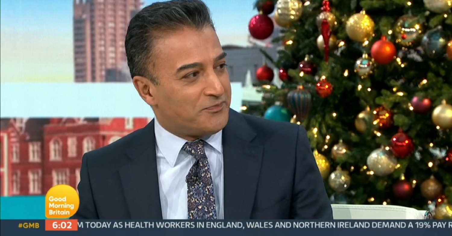 Adil Ray on Good Morning Britain 