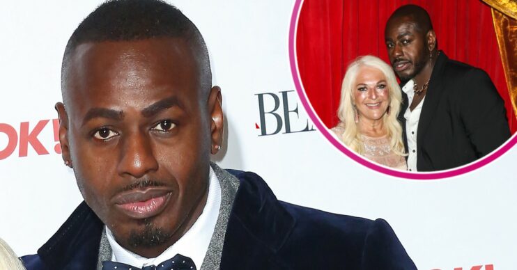 Ben Ofoedu posing at an event with Vanessa Feltz