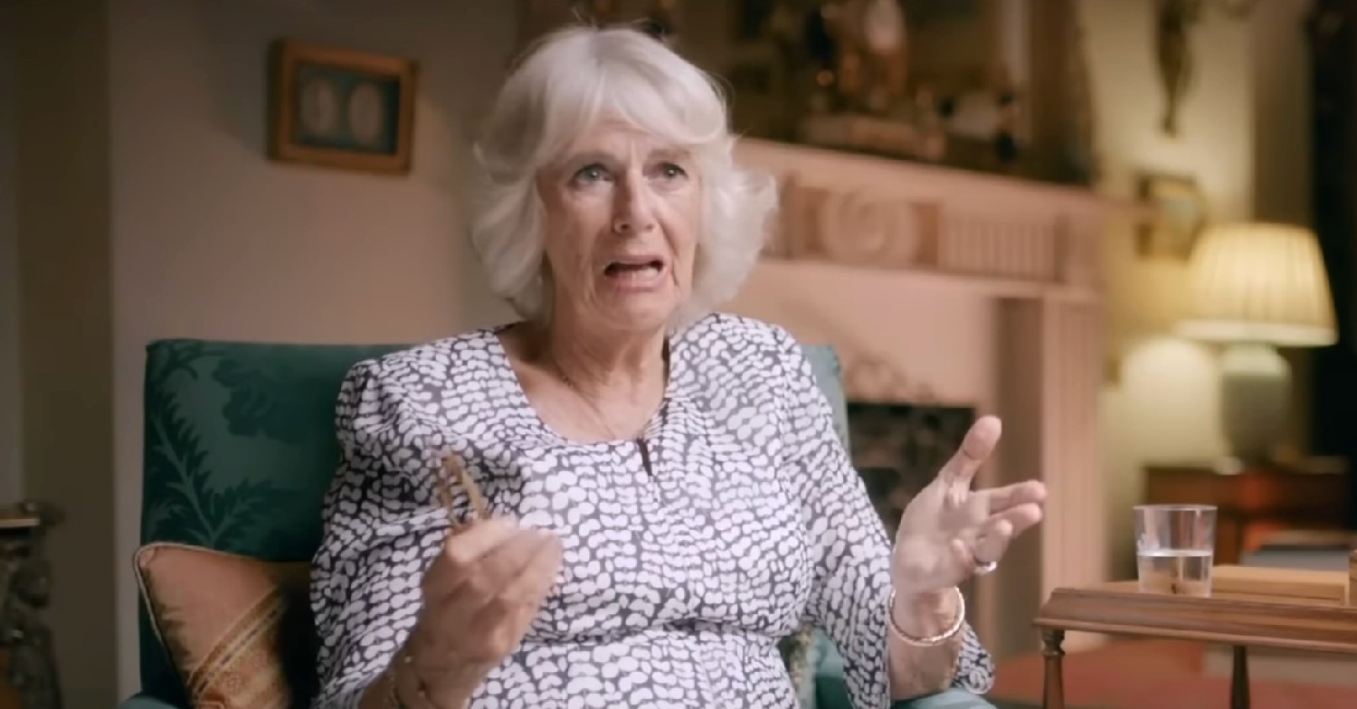 Queen Consort Camilla speaking in an interview 