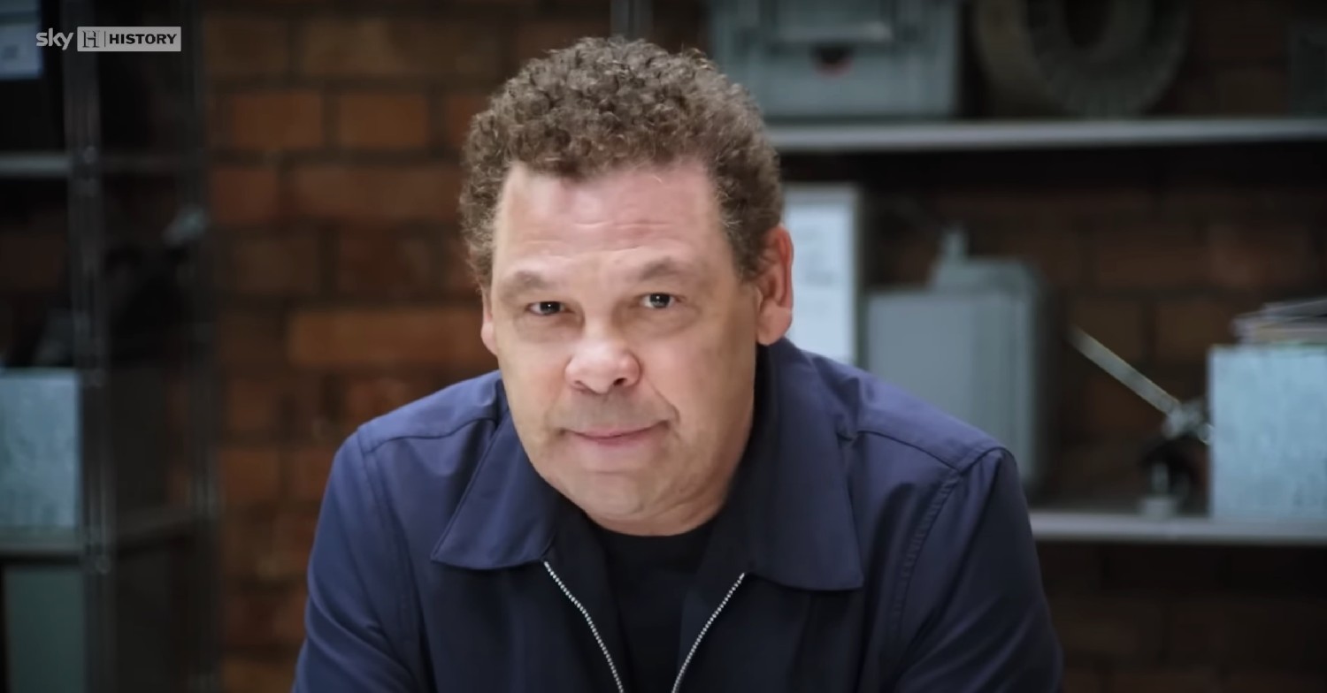 Craig Charles looking at the camera 