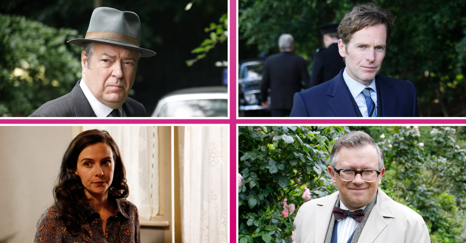 The cast of Endeavour smiles in series nine