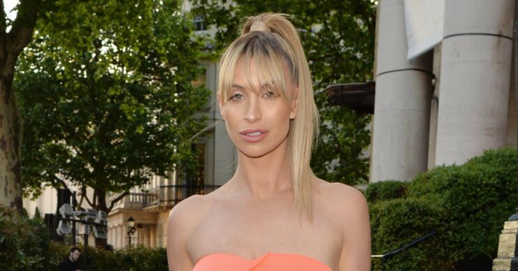 Ferne McCann posing