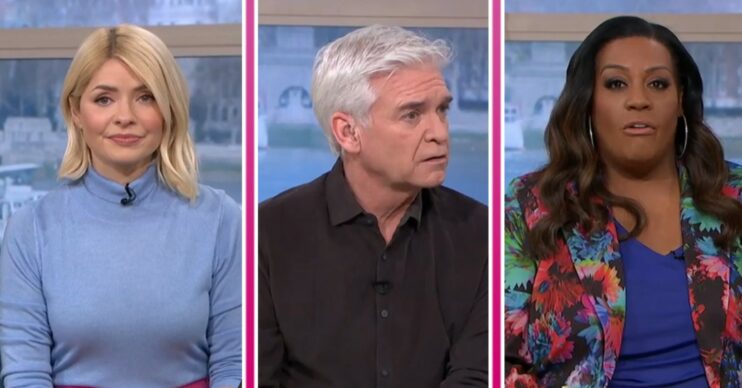 Holly Willoughby / Phillip Schofield / Alison Hammond on ITV This Morning
