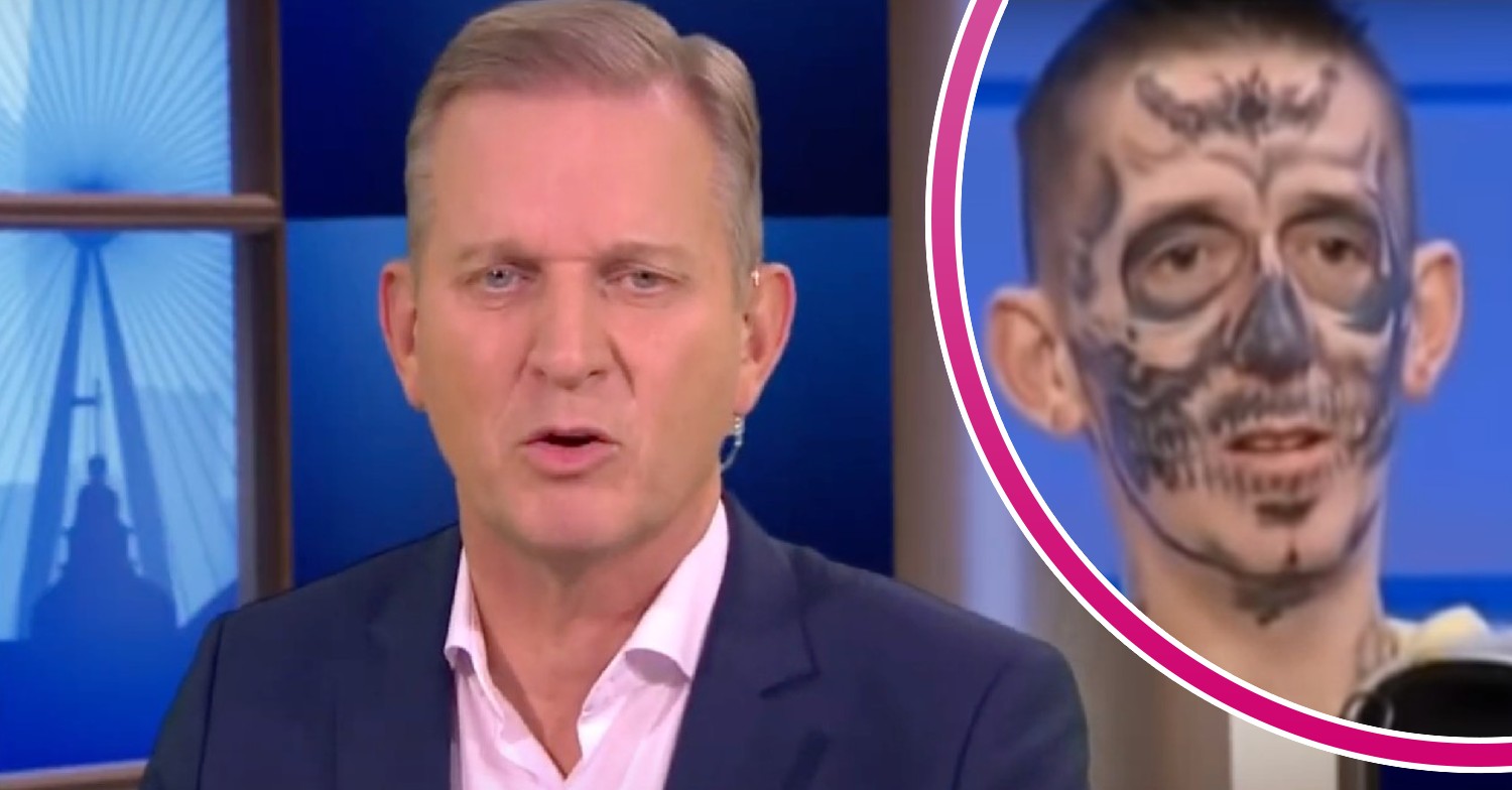 Jeremy Kyle speaking to camera / Mad Dog Deon on Jeremy Kyle Show