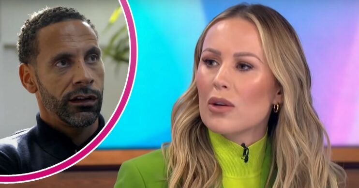 Rio Ferdinand speaking / Kate Ferdinand on Loose Women