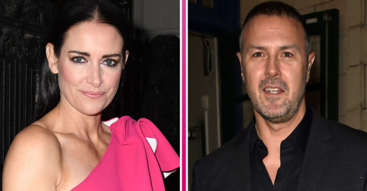 Kirsty Gallacher and Paddy McGuinness smile