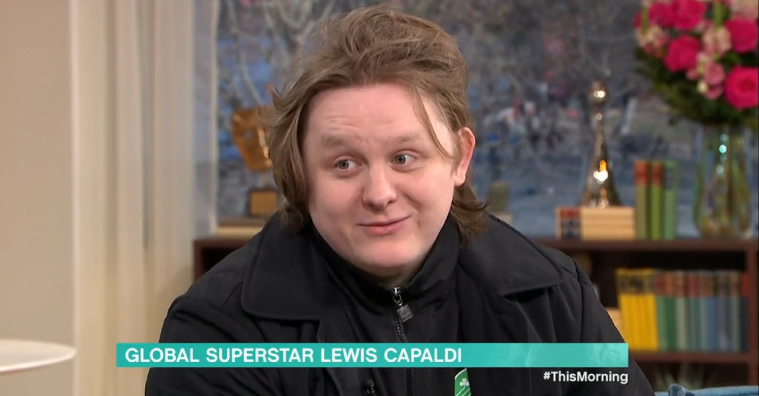 Lewis Capaldi on This Morning today