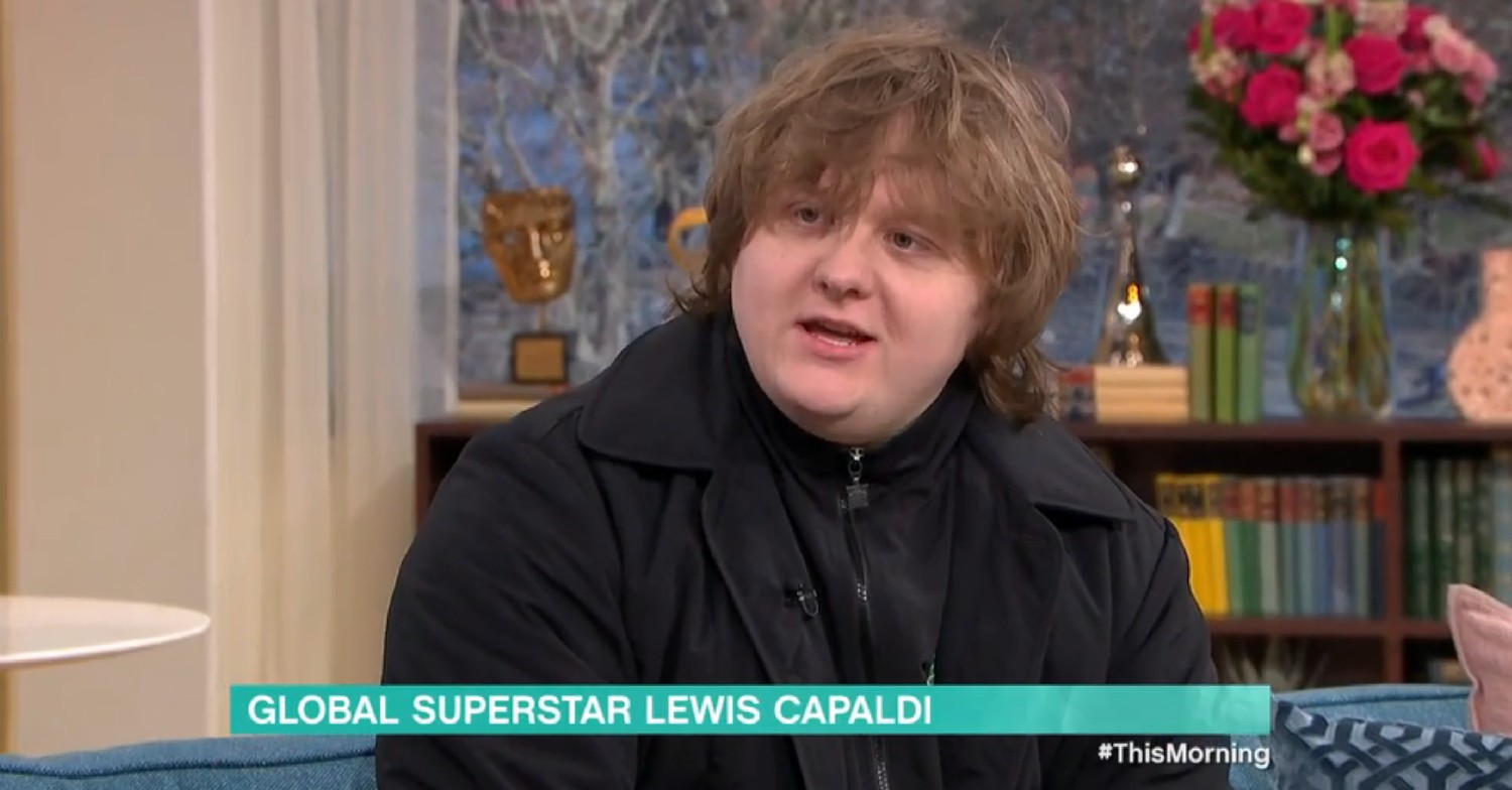 Lewis Capaldi on This Morning today