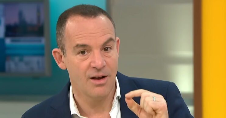 Martin Lewis frowns on Good Morning Britain