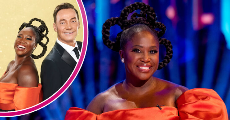 Motsi Mabuse and Craig Revel Horwood smile on Strictly