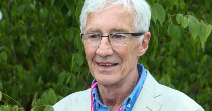 Paul O'Grady smiles at Chelsea Flower Show 2022