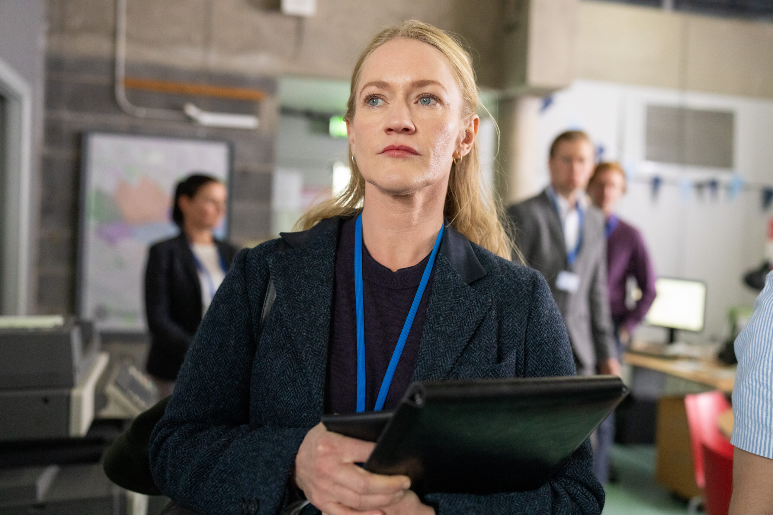 Paula Malcomson as DI Colette Cunningham in Redemption