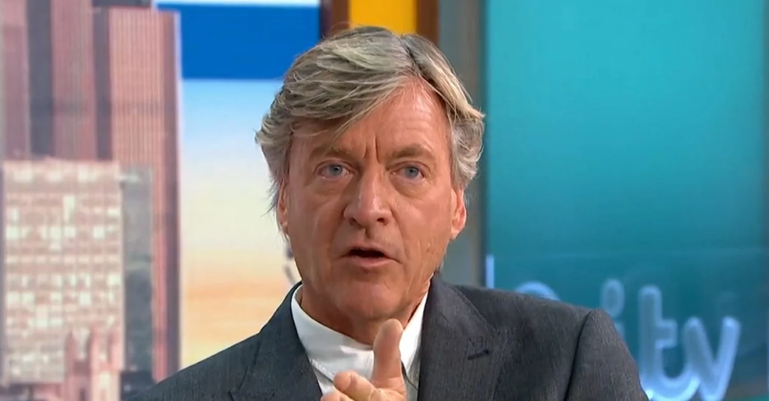 Richard Madeley speaking on Good Morning Britain 