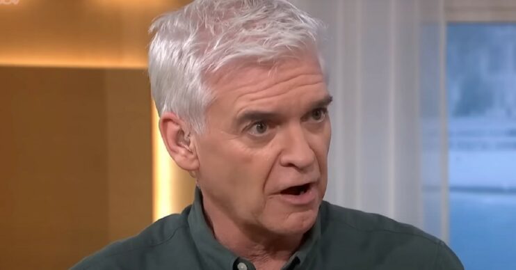 Phillip Schofield angry on This Morning