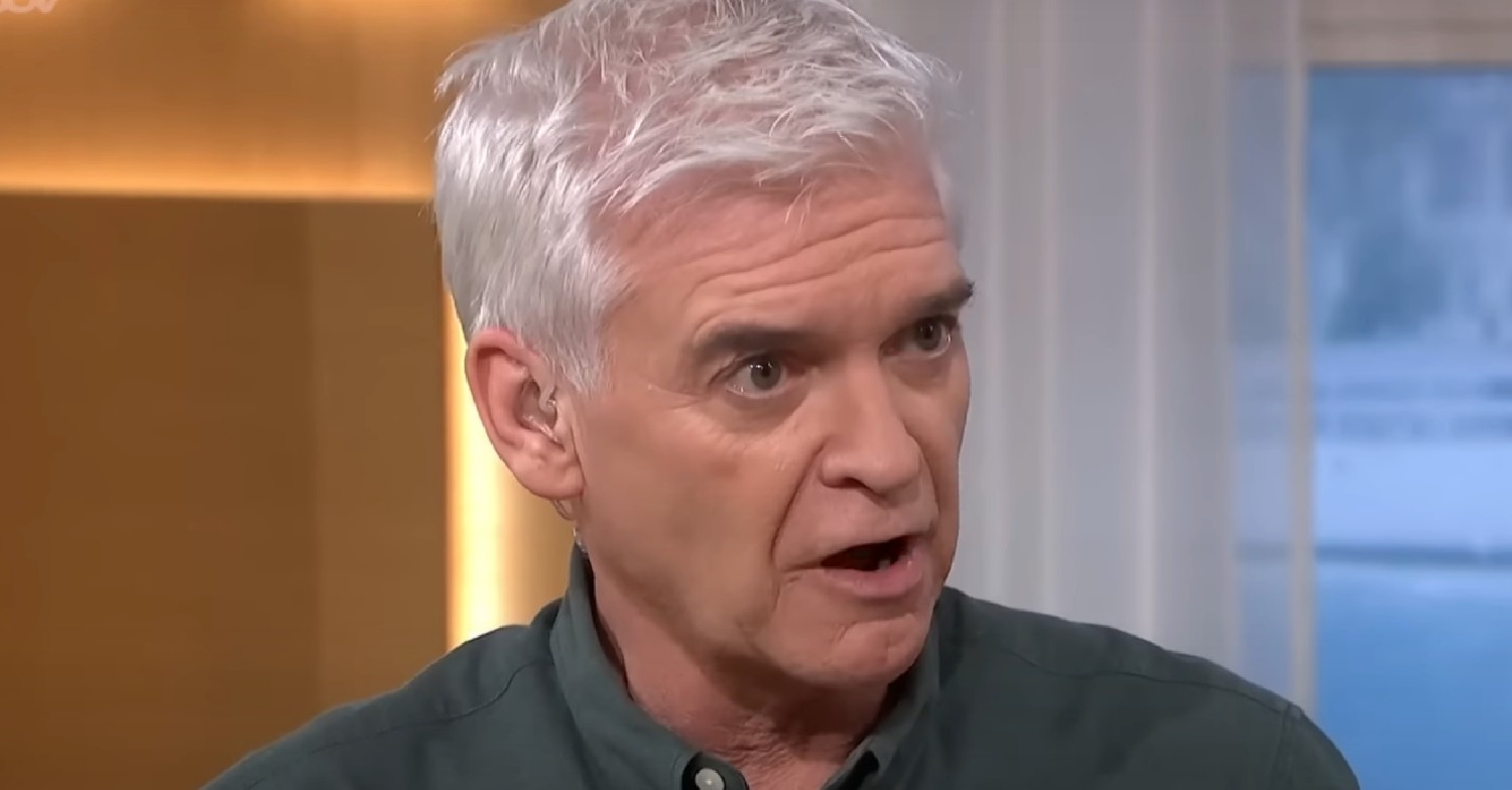Phillip Schofield angry on This Morning