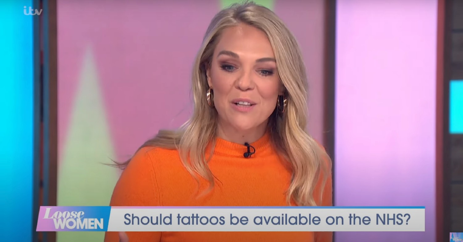 Sophie Morgan on Loose Women today