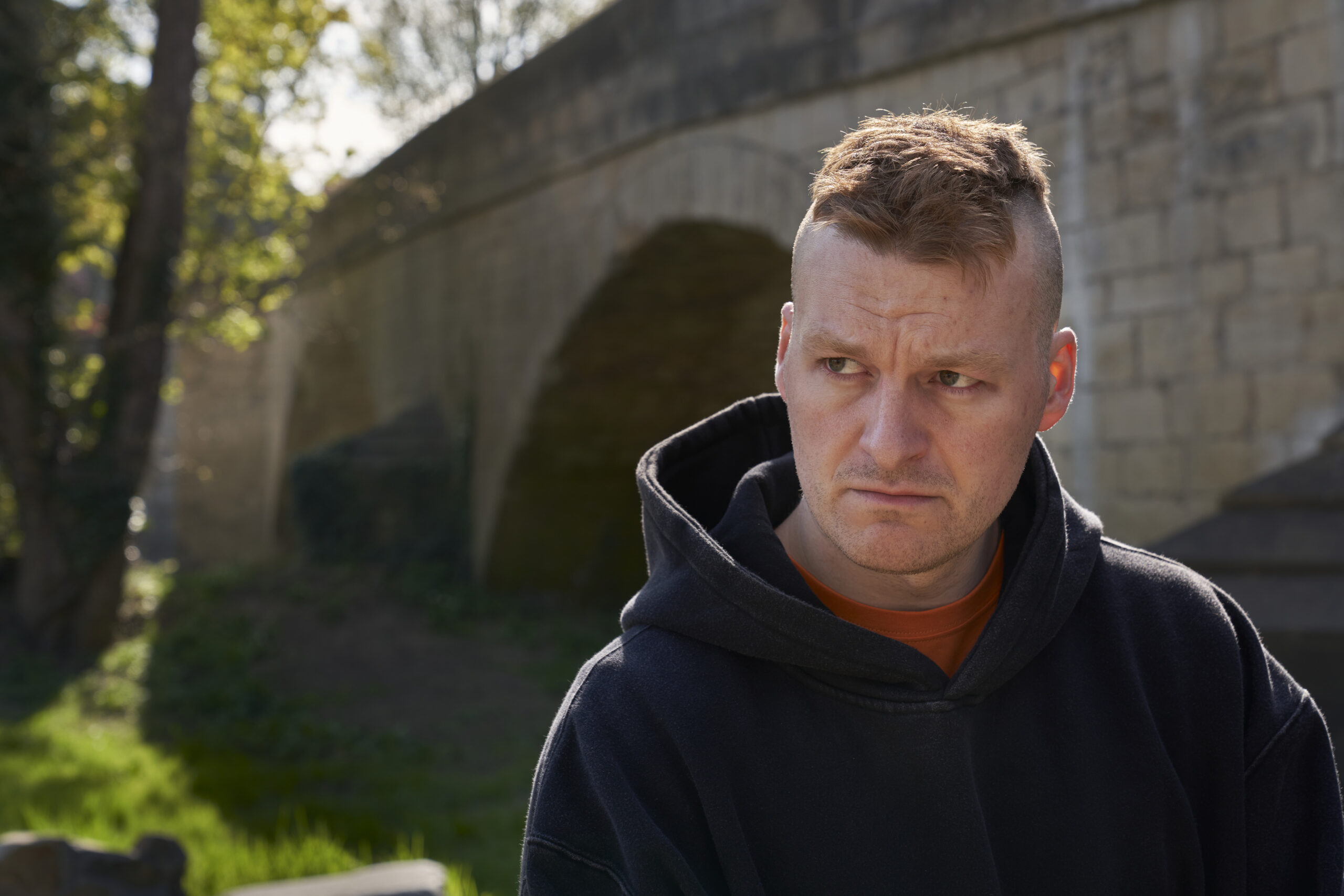 Matt Stokoe plays Raoul Moat in The Hunt for Raoul Moat