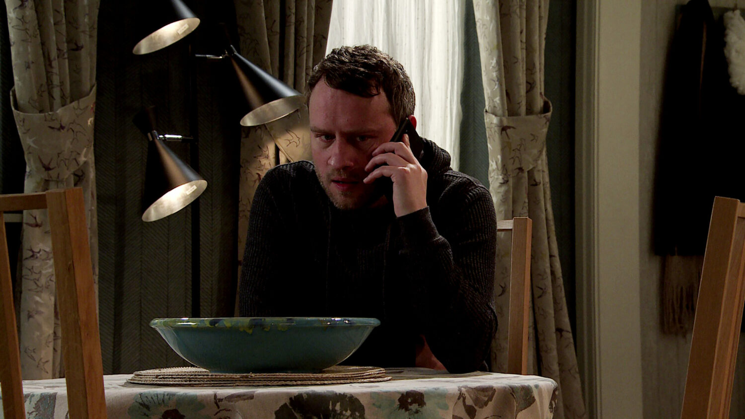 Paul looks secretive on the phone in Coronation Street spoilers