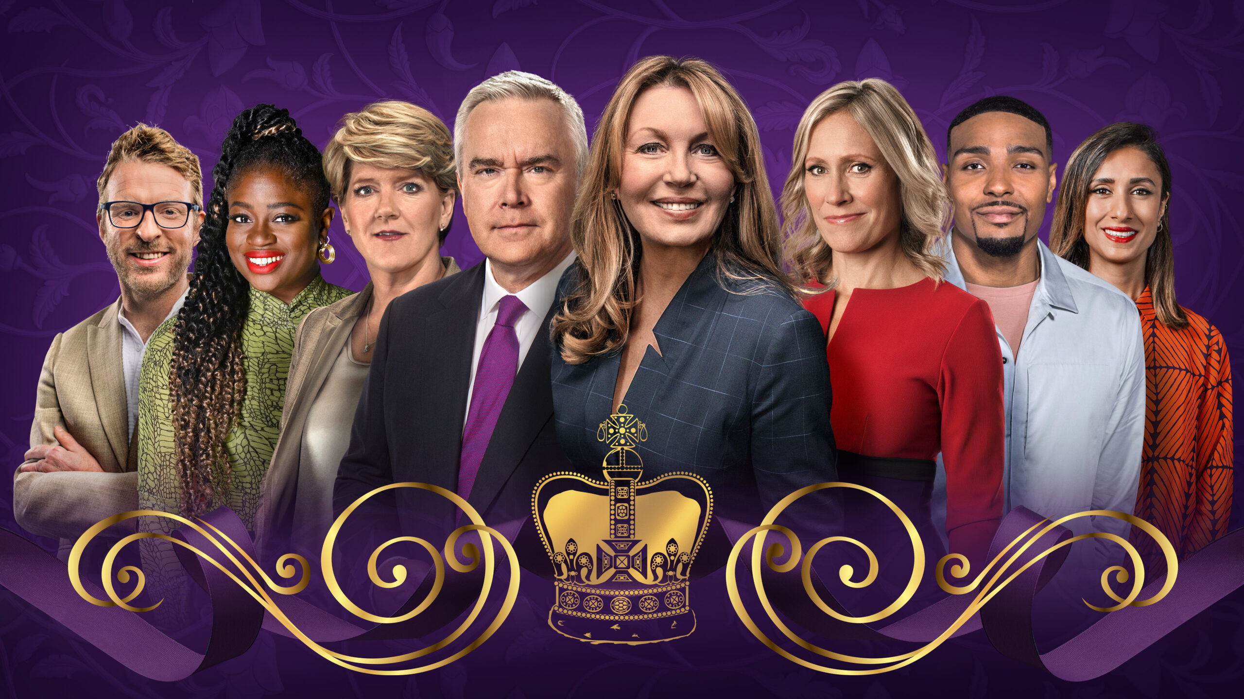 The line-up of presenters for the Coronation in May