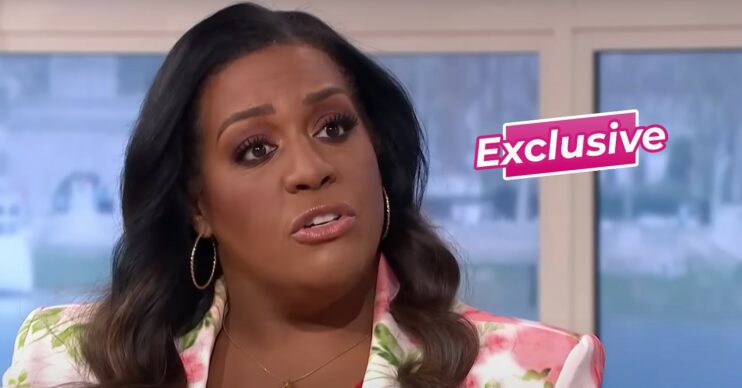 Alison Hammond looks concerned