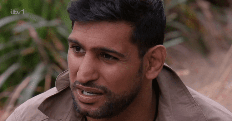 Amir Khan in the I'm A Celebrity jungle