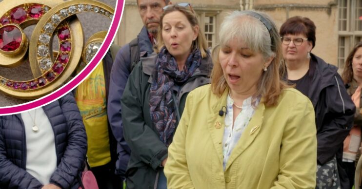 Antiques Roadshow broach