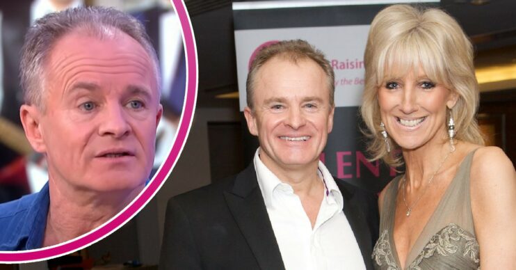 Bobby Davro on GMB and with partner Vicky Wright