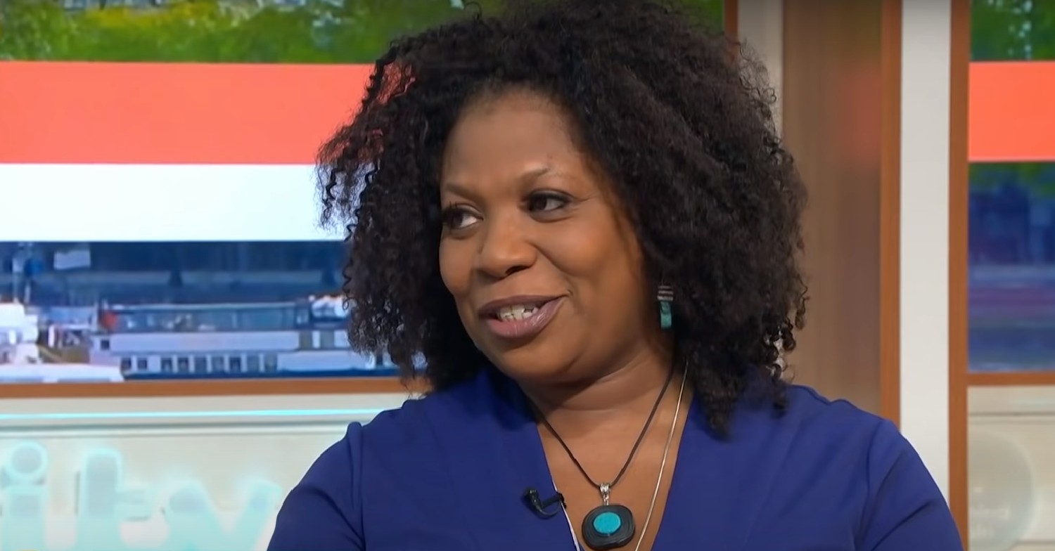 Brenda Edwards talking on GMB