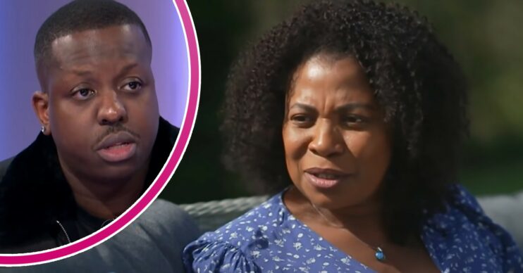 Brenda Edwards and son Jamal on Loose Women