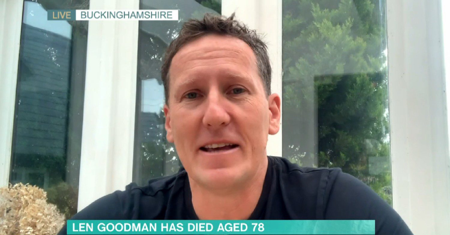 Brendan Cole talking about Len Goodman on This Morning